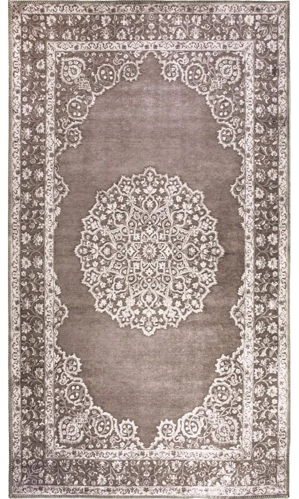 Tappeto lavabile beige 180x120 cm - Vitaus