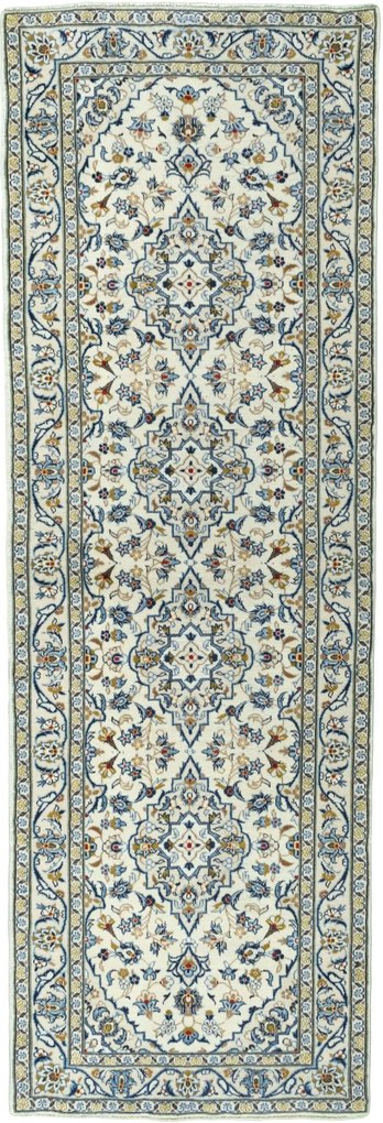 Kashan Tappeto persiano 300x100 Beige (Iran) Annodato A Mano