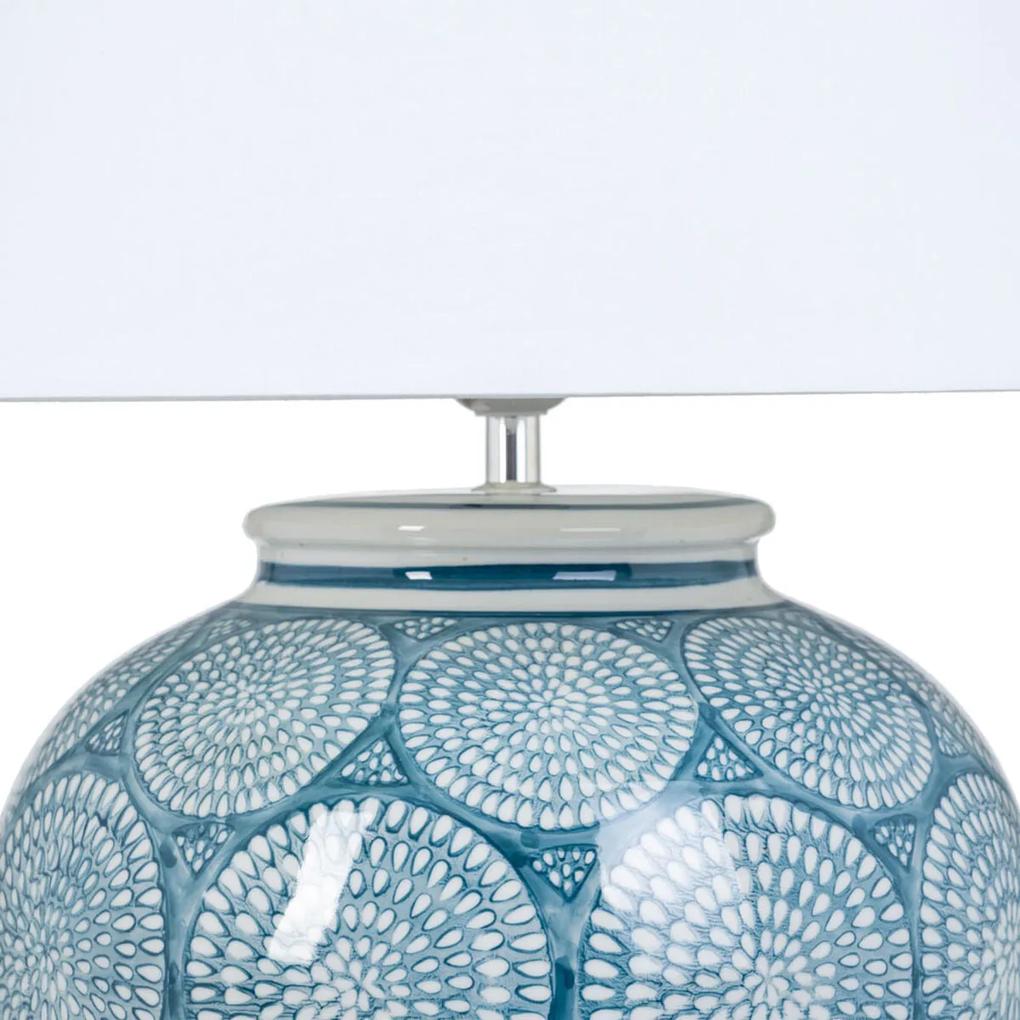 Lampada da tavolo Ceramica Turchese 41 x 41 x 61 cm