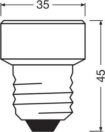 Lampadina LED dimmerabile E27/3,5W/230V 2700K - Osram