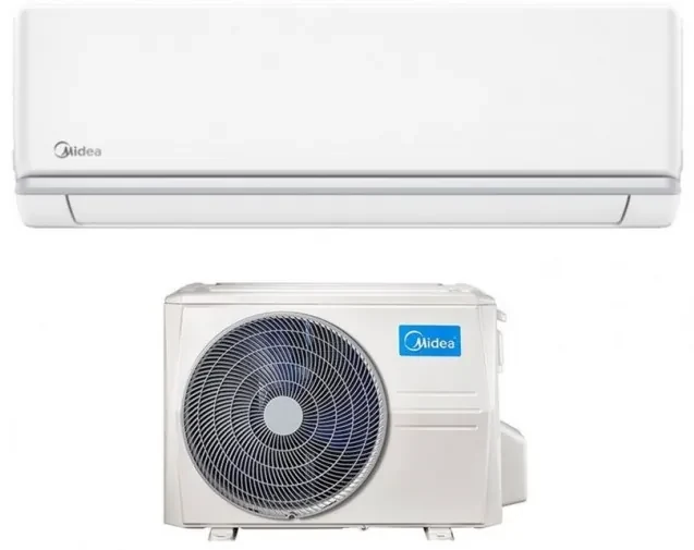 Climatizzatore Midea Elegance 12000 Btu Condizionatore Inverter R32 A Wifi Optional Biano 1578