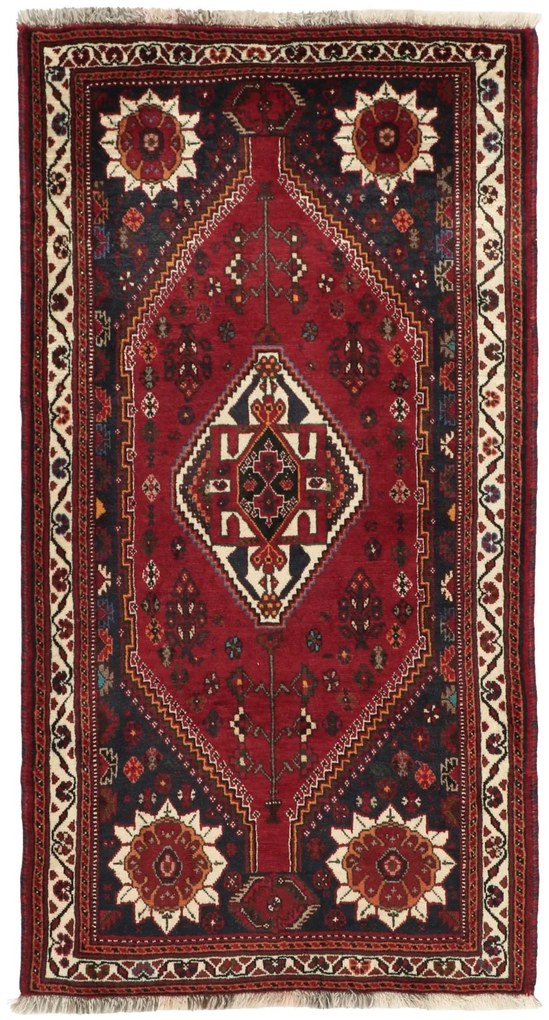 Gashghai Tappeto persiano 160 x 80 (Iran) Annodato A Mano