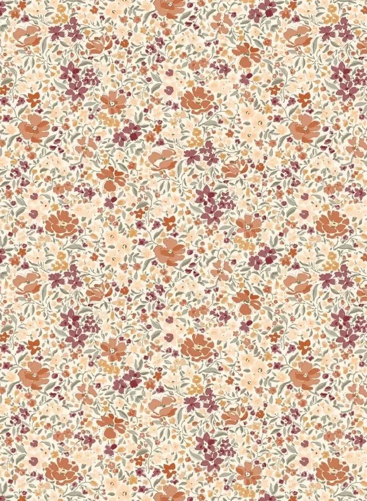 Quenin Carta da parati Fleurettes - Prairie
