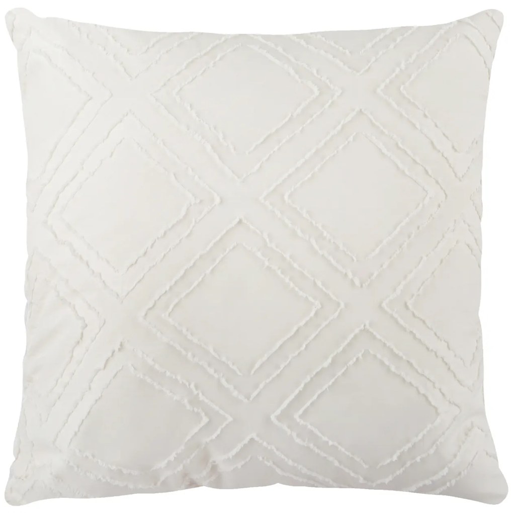 Cuscino divano panna 45x45 cm microfibra