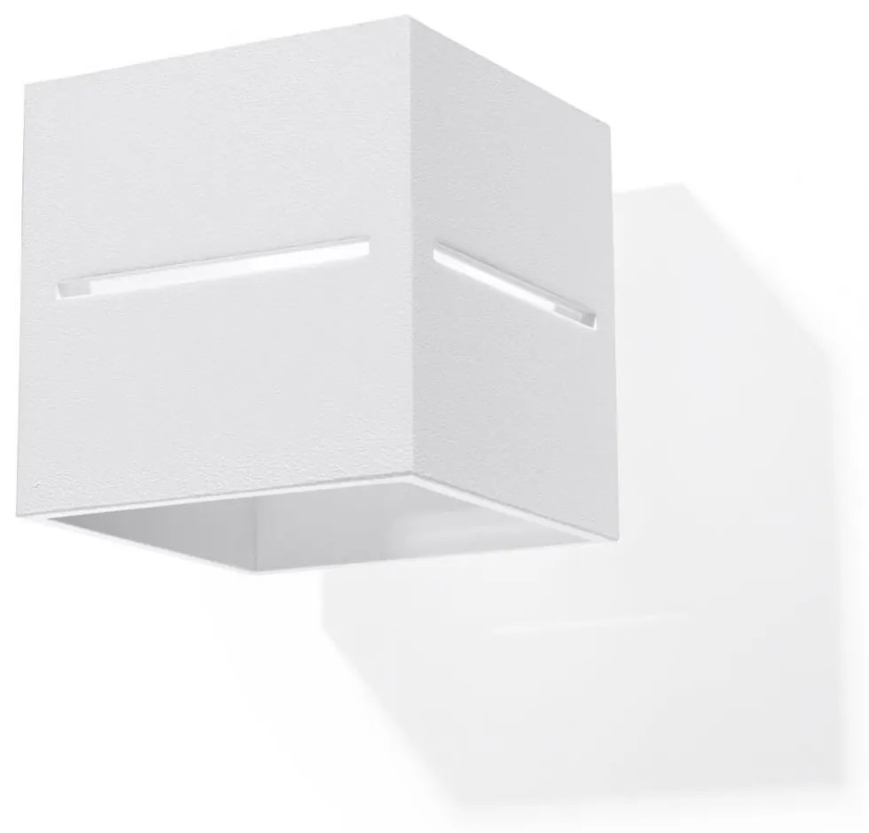 Applique da Parete in Alluminio LOBO G9 White Bidirezionale da interno Colore del corpo Bianco