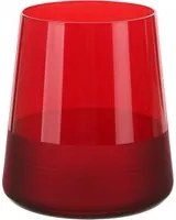 Bicchiere acqua 420 ml vetro rosso Blaze