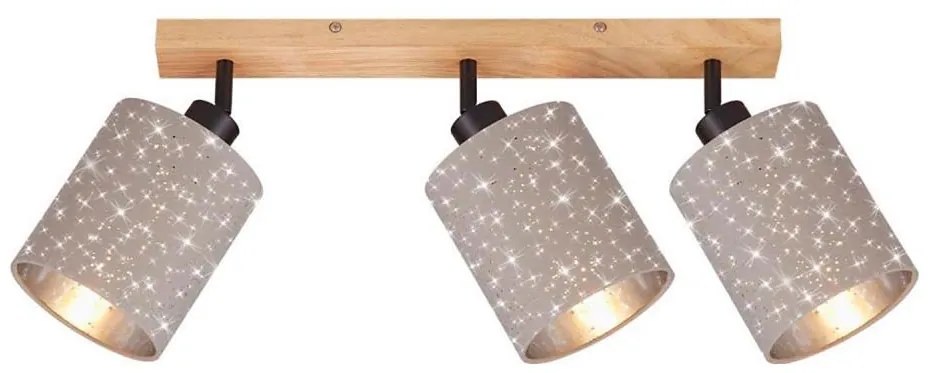 Briloner 2078-031 - Faretto SPOTLIGHT 3xE27/25W/230V beige