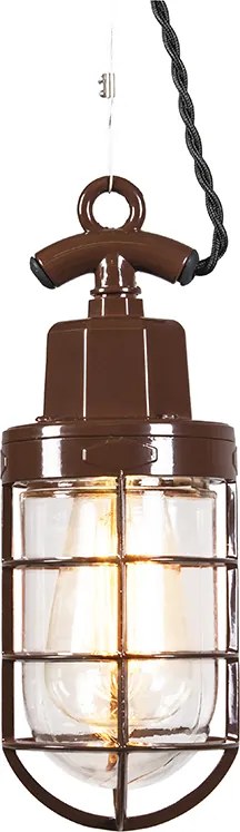 Lampada a sospensione Port Marrone