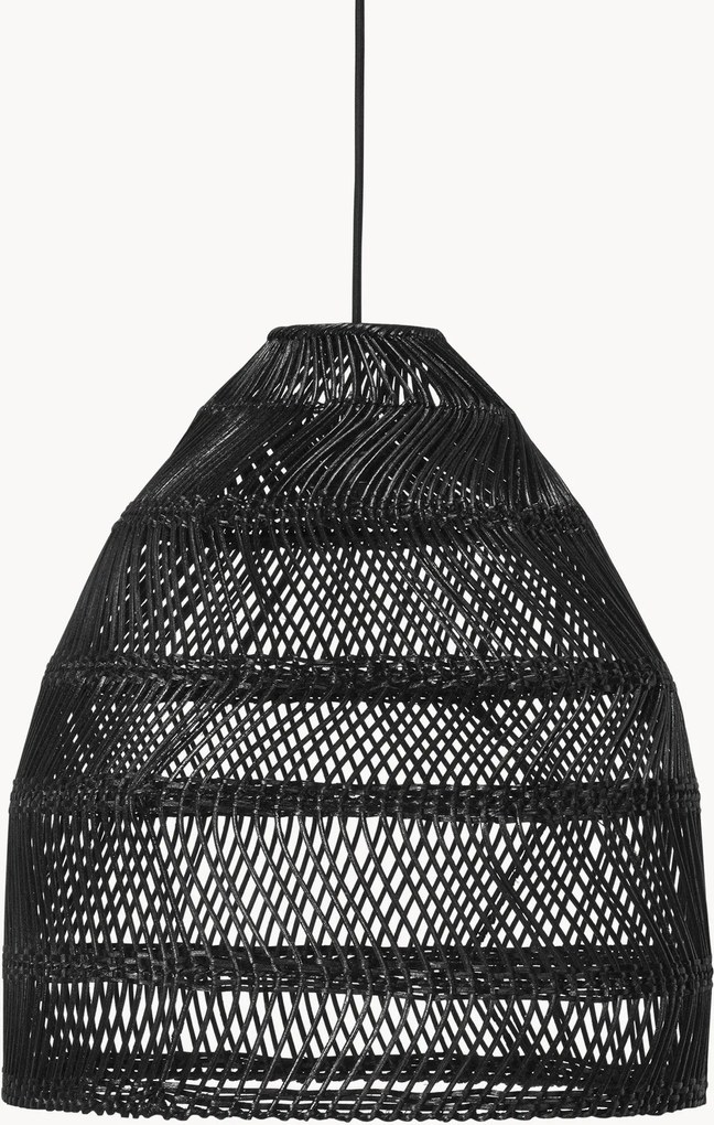 Lampada a sospensione da esterno in rattan Maja, varie misure