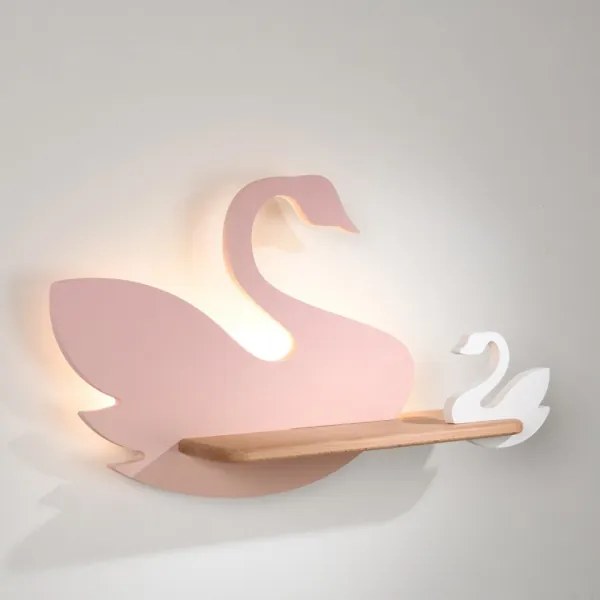 Applique LED per bambini con mensola SWAN LED/5W/230V