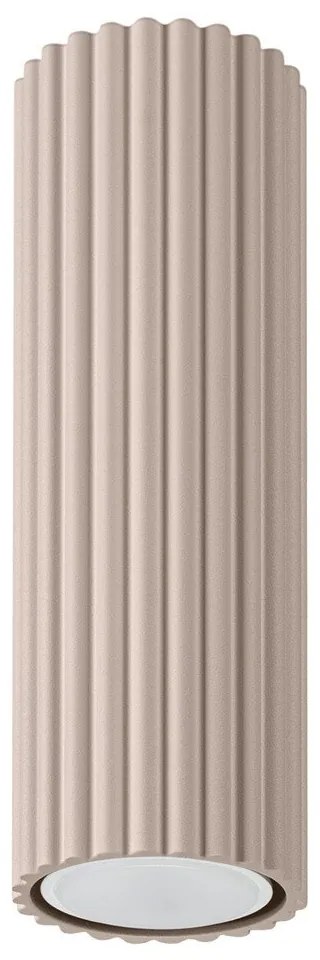 Faretto grigio tortora in metallo Gleam – Sollux