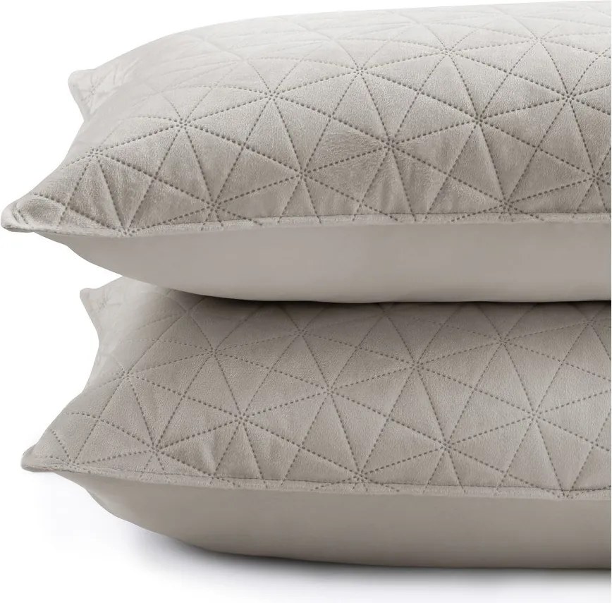 Federe decorative in set in velluto 2 pz 45x45 cm Laila – Restilo