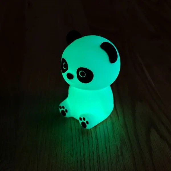 MegaLight - Lampada a LED RGB dimmerabile per bambini PADDY PANDA LED/5V
