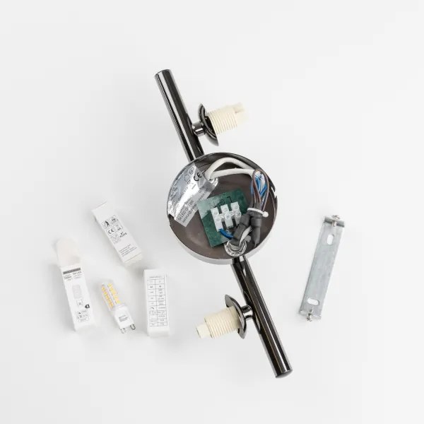 Brilagi - Applique a LED MILLA 3xG9/3W/230V cromo lucido/fumé