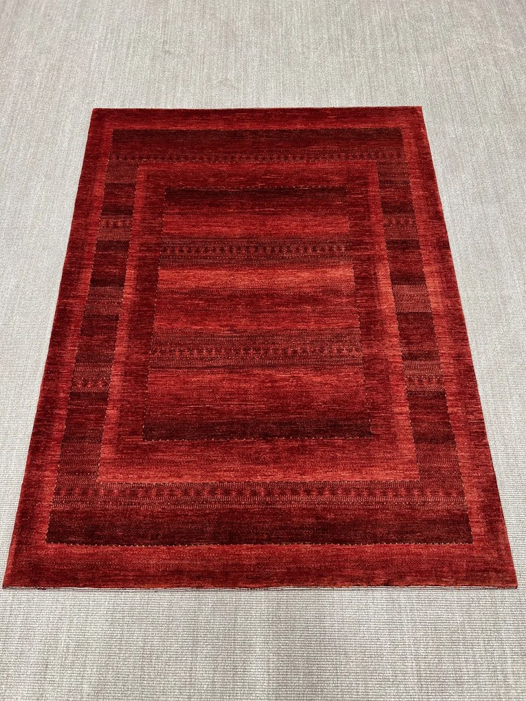 Loribaft Tappeto 230x180 Rosso (Iran) Annodato A Mano