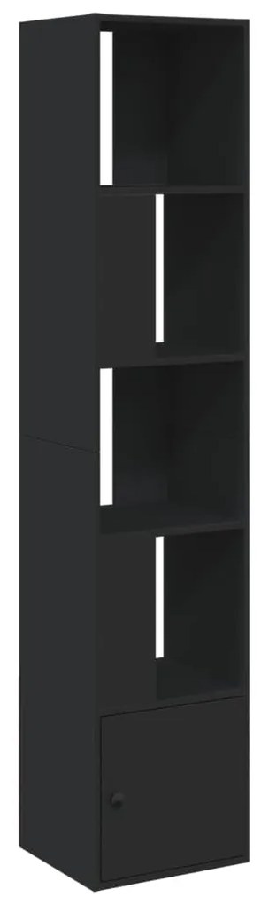 Libreria nera 40x36x189 cm in legno multistrato