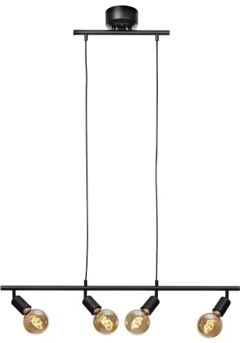 Cottex T1924SV - Lampadario a cavo ARC 4xE27/60W/230V