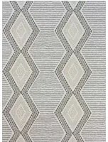Steifentapete Belle Ile von Nina Campbell - Grey/ Gold