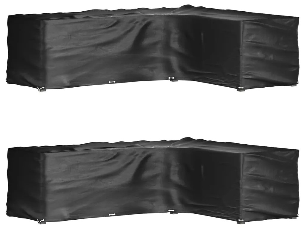 Coperture Mobili Da Giardino A L 2pz 18 Occhielli 285x220x80cm /