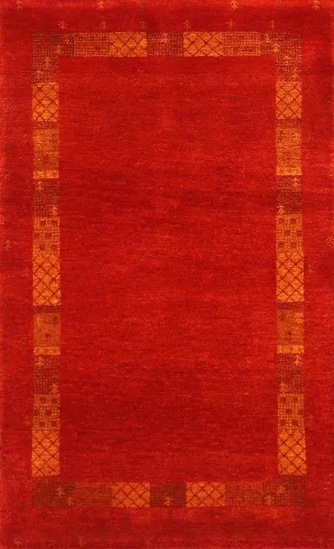 Loribaft Tappeto orientale 170x240 Rosso (Indian) Realizzato A Mano