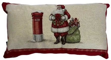 Cuscino arredo natalizio Vingi Ricami Navidad 40x70 cm