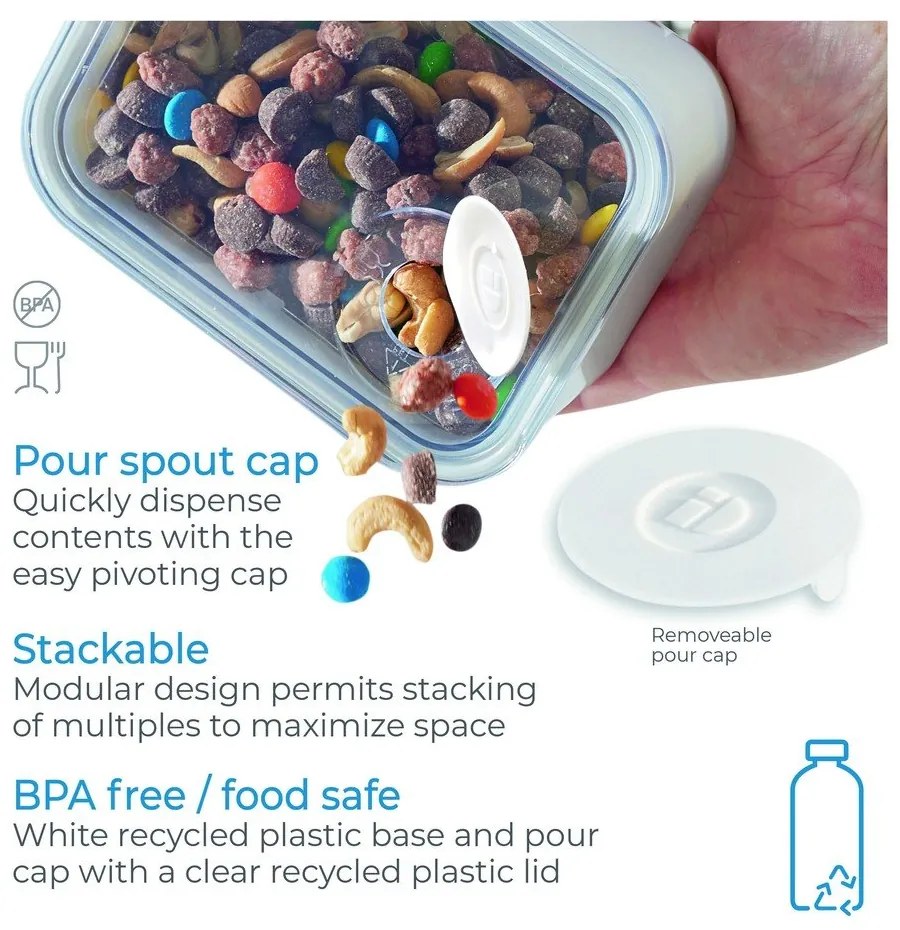 Contenitore per alimenti per la farina/per i prodotti alimentari sfusi Eco System – iDesign