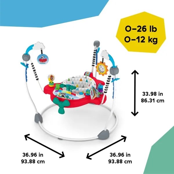 Baby Einstein - Sdraietta 2in1 OCEAN EXPLORERS 3xAA
