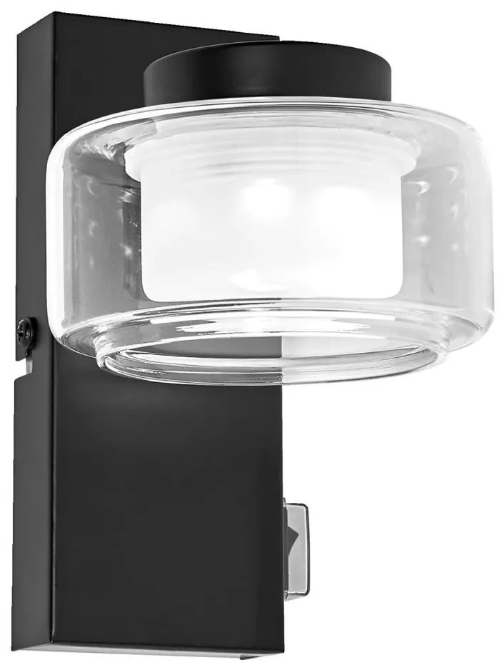 Osram - Applique da bagno a LED ORBIS FLAME LED/5,5W/230V IP44, nero