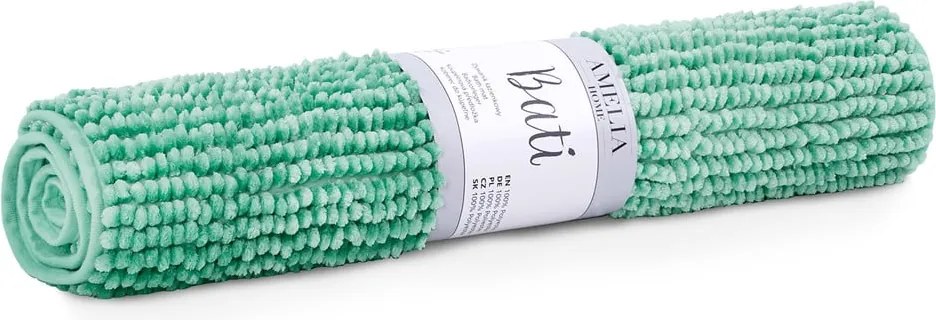 Tappeto da bagno turchese, 70 x 120 cm Bati - AmeliaHome