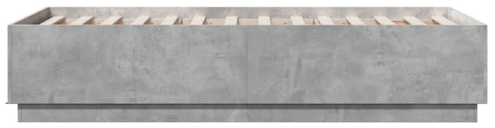 Giroletto grigio cemento 75x190 cm in legno multistrato