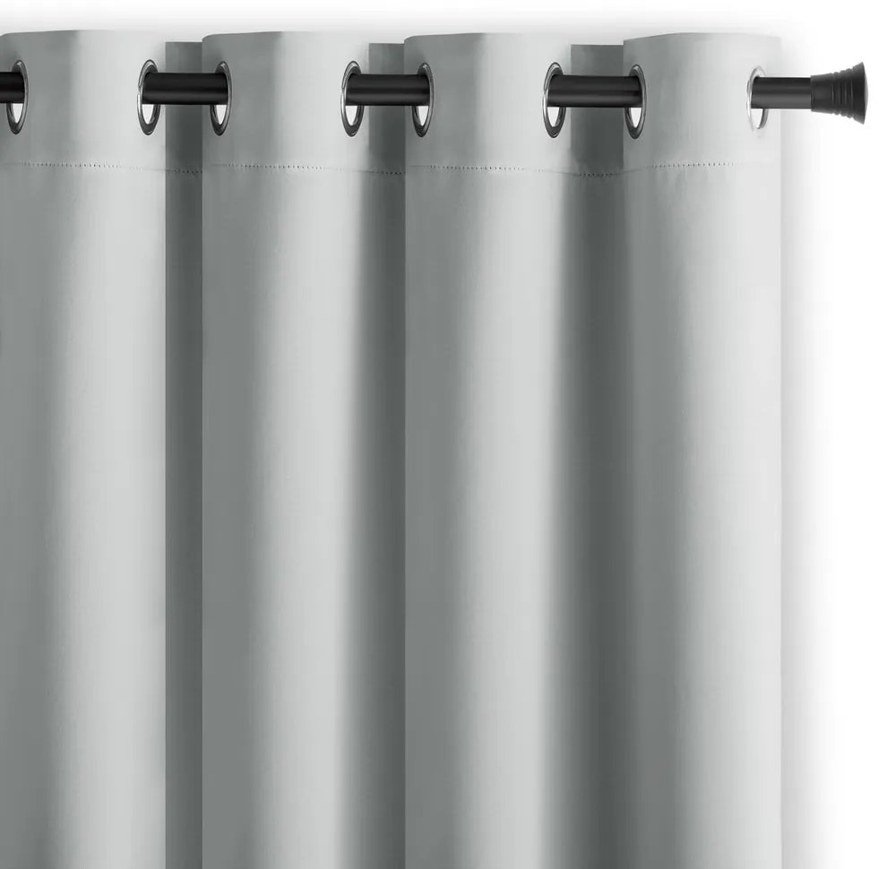 Tenda parzialmente oscurante grigio chiaro 140x270 cm Kierra – Restilo