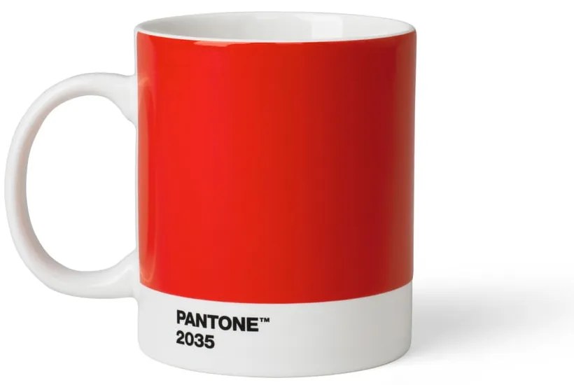 Tazza in ceramica rossa 375 ml Red 2035 - Pantone
