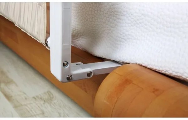 Lionelo - Barriera di sicurezza per letto EVA grigia