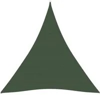 Vela Parasole 160 g/m Verde Scuro 3x4x4 m in HDPE