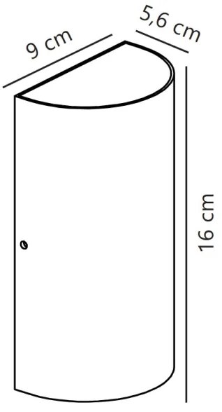 Nordlux - Applique a LED da esterno ROLD LED/10,5W/230V IP54 nero