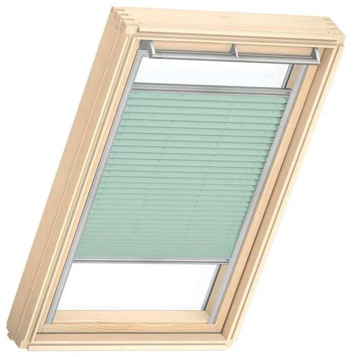 Persiana per finestra da tetto filtrante VELUX FHLCK021281S L 55 x H 78 cm verde menta