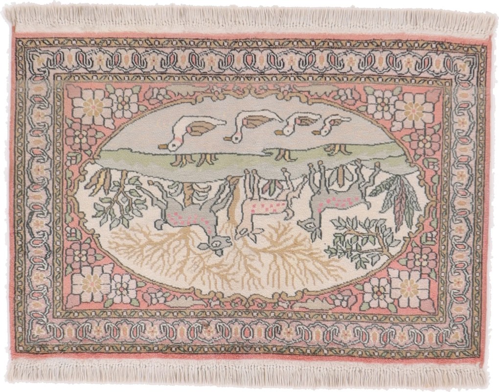 Tappeto 60 x 90 (Iran) Annodato A Mano