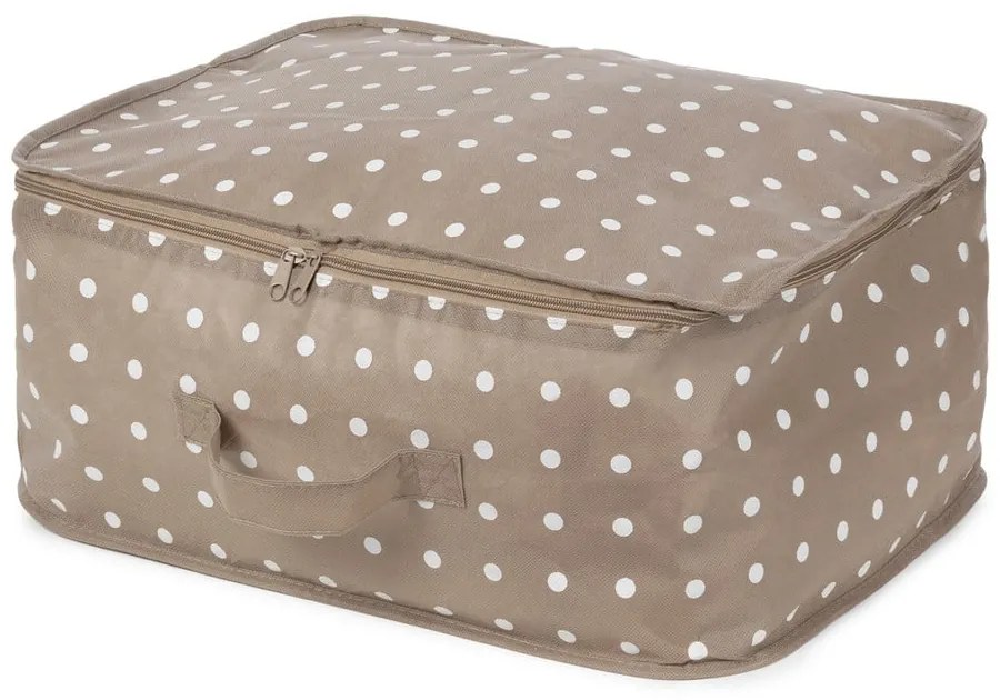 Piccolo contenitore beige Dots Rivoli - Compactor