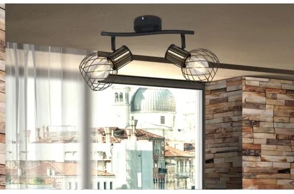 Globo 54013-2 - Luce Spot ARGUSTO 2xE27/40W/230V