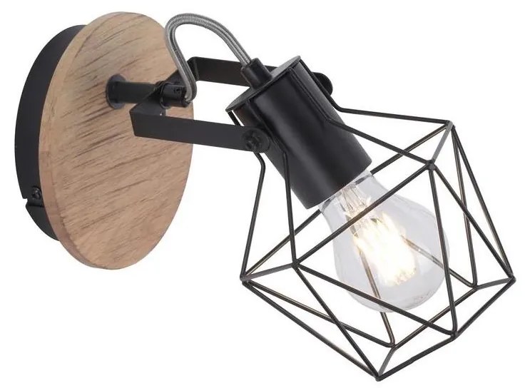 Leuchten Direkt 15671-78 - Luce Spot da parete JARO 1xE27/60W/230V