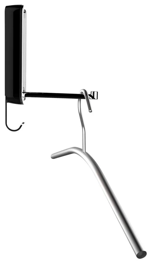 Gancio doppio pieghevole Premium SIGMA nero Sigma - Wenko