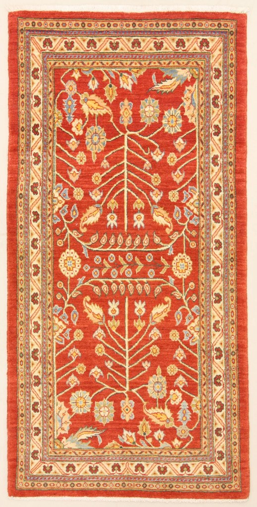 Rizbaft Tappeto 80x170 (Iran) Annodato A Mano