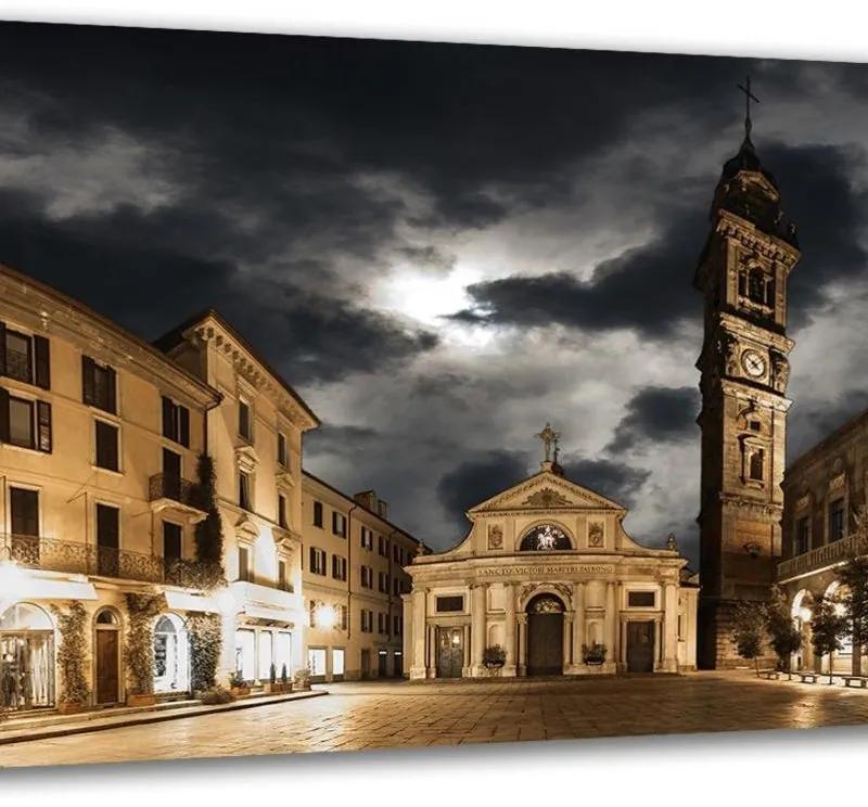 Stampa su tela Varese Duomo, multicolore 90 x 135 cm