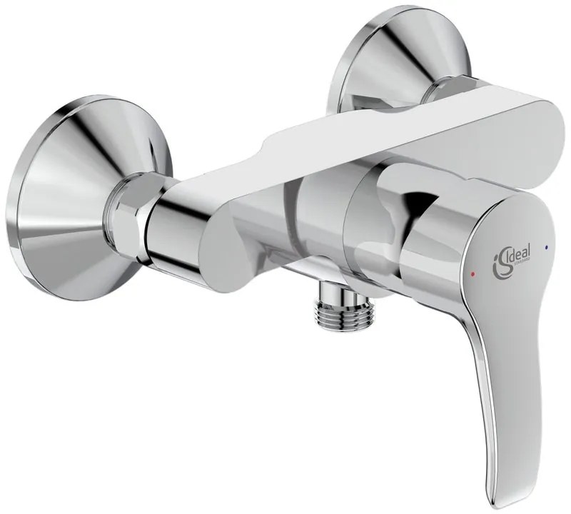 Rubinetto per doccia getto laminare cristallino monocomando Oglio cromo lucido IDEAL STANDARD