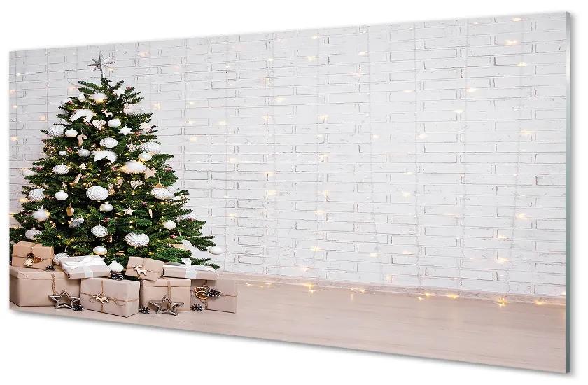 Rivestimento parete cucina Addobbi per l'albero di Natale 100x50 cm
