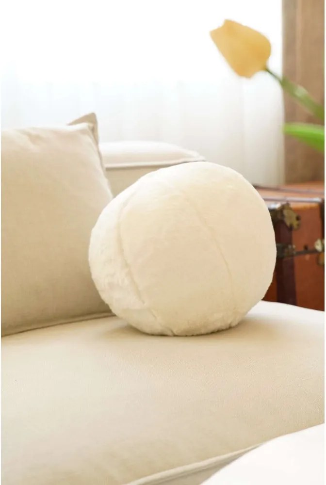 Cuscino decorativo in micropile ø 25 cm Top – Mioli Decor