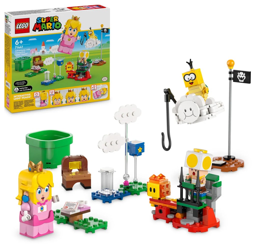 Avventure di Lego Peach interattiva Lego Super Mario