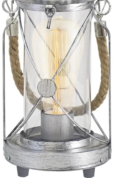 Eglo 49284 - Lampada da tavolo BRADFORD 1xE27/60W/230V