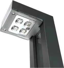 Viking - Set da 2 lampade solari a LED 1W/3,7V IP44 3000K 2000 mAh