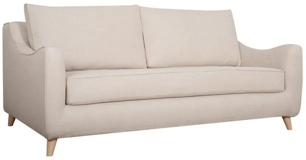 Divano letto scandinavo 3 posti beige VENDOME